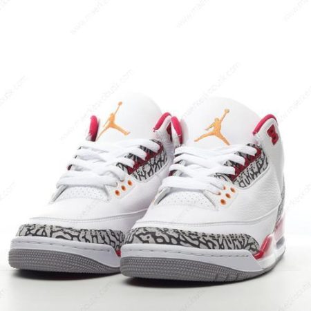 Billige Sko Nike Air Jordan 3 Retro ‘Hvid Rød’ CT8532-126