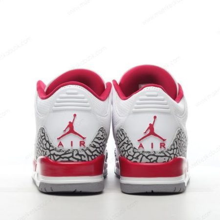 Billige Sko Nike Air Jordan 3 Retro ‘Hvid Rød’ CT8532-126