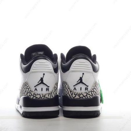 Billige Sko Nike Air Jordan 3 Retro ‘Hvid Sort Grå’ 398614-123