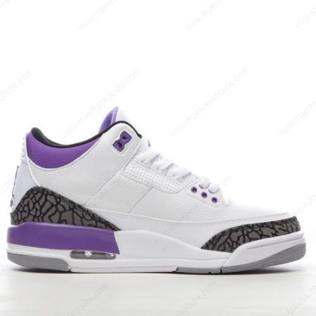 Billige Sko Nike Air Jordan 3 Retro ‘Hvid Sort Grå’ DM0967-105