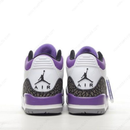 Billige Sko Nike Air Jordan 3 Retro ‘Hvid Sort Grå’ DM0967-105