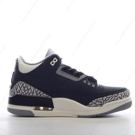 Billige Sko Nike Air Jordan 3 Retro ‘Marine Grå Hvid’ 398614-401