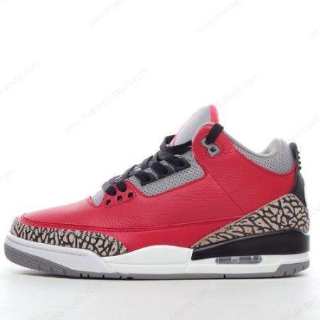 Billige Sko Nike Air Jordan 3 Retro ‘Rød Grå’ CU2277-600