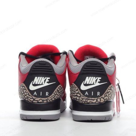 Billige Sko Nike Air Jordan 3 Retro ‘Rød Grå’ CU2277-600