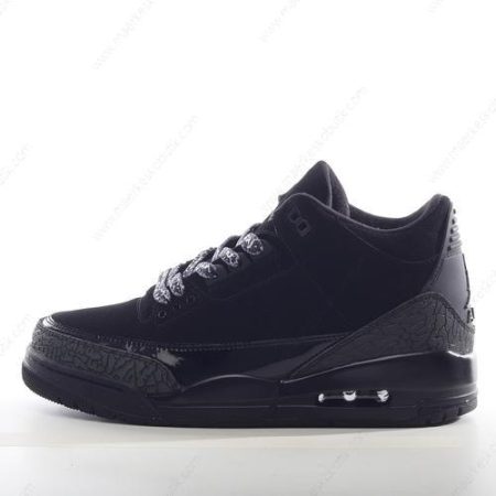 Billige Sko Nike Air Jordan 3 Retro ‘Sort’ 136064-002