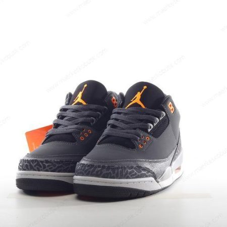 Billige Sko Nike Air Jordan 3 Retro ‘Sort’ 626968-040