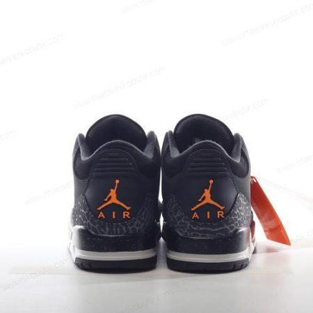 Billige Sko Nike Air Jordan 3 Retro ‘Sort’ 626968-040