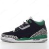 Billige Sko Nike Air Jordan 3 Retro ‘Sort Grøn Grå Hvid’ DM0967-031