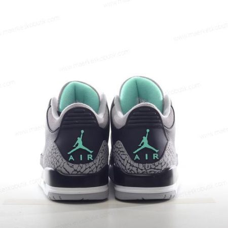 Billige Sko Nike Air Jordan 3 Retro ‘Sort Grøn Hvid’ CT8532-031