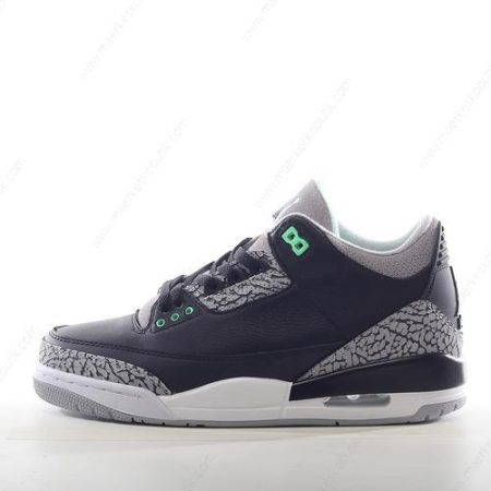 Billige Sko Nike Air Jordan 3 Retro ‘Sort Grøn Hvid’ CT8532-031