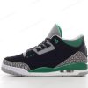 Billige Sko Nike Air Jordan 3 Retro ‘Sort Sølv Hvid Grøn’ CT8532-030