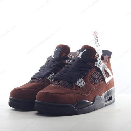 Billige Sko Nike Air Jordan 4 Retro ‘Brun Sølv’