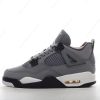 Billige Sko Nike Air Jordan 4 Retro ‘Grå Sort’ 408452-007