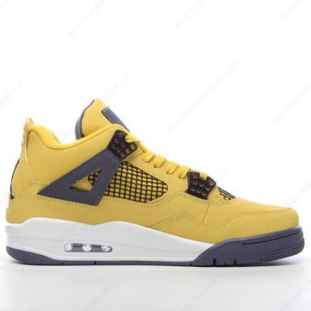 Billige Sko Nike Air Jordan 4 Retro ‘Gul Grå’ CT8527-700