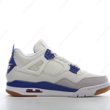 Billige Sko Nike Air Jordan 4 Retro ‘Hvid Grå Blå’ DR5415-102