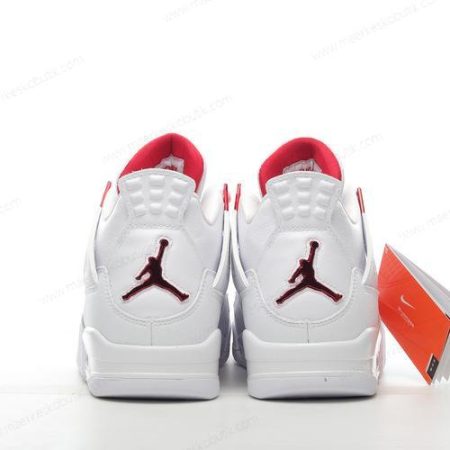 Billige Sko Nike Air Jordan 4 Retro ‘Hvid Rød’ CT8527-112