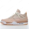 Billige Sko Nike Air Jordan 4 Retro ‘Orange Hvid Brun’ DJ0675-200