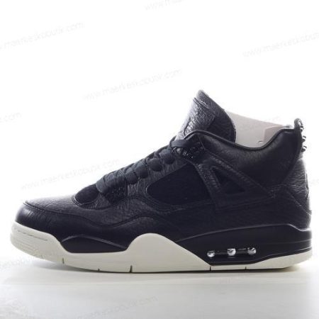 Billige Sko Nike Air Jordan 4 Retro ‘Sort’ 819139-010