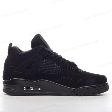 Billige Sko Nike Air Jordan 4 Retro ‘Sort’ CU1110-010