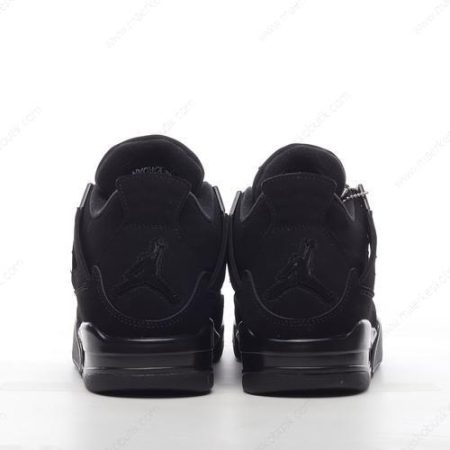 Billige Sko Nike Air Jordan 4 Retro ‘Sort’ CU1110-010