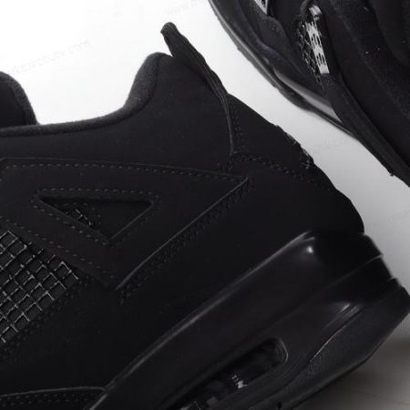 Billige Sko Nike Air Jordan 4 Retro ‘Sort’ CU1110-010