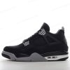 Billige Sko Nike Air Jordan 4 Retro ‘Sort’ DH7138-006