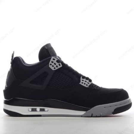 Billige Sko Nike Air Jordan 4 Retro ‘Sort’ DH7138-006