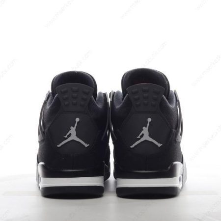 Billige Sko Nike Air Jordan 4 Retro ‘Sort’ DH7138-006