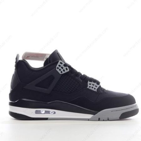 Billige Sko Nike Air Jordan 4 Retro ‘Sort Grå Hvid’ DH7138-006