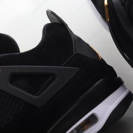 Billige Sko Nike Air Jordan 4 Retro ‘Sort Guld’ 308497-032