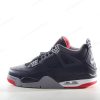 Billige Sko Nike Air Jordan 4 Retro ‘Sort Rød’ BQ7669-006