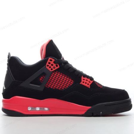 Billige Sko Nike Air Jordan 4 Retro ‘Sort Rød’ CT8527-016