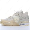 Billige Sko Nike Air Jordan 4 x Off-White ‘Hvid Kaki’ CV9388-100