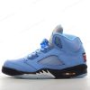 Billige Sko Nike Air Jordan 5 Retro ‘Blå Sort Hvid’ DV1310-401