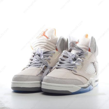 Billige Sko Nike Air Jordan 5 Retro ‘Brun Orange Off White’ FD9222-180