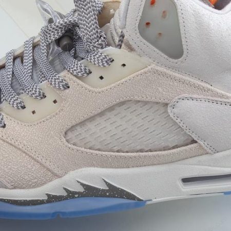 Billige Sko Nike Air Jordan 5 Retro ‘Brun Orange Off White’ FD9222-180