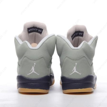 Billige Sko Nike Air Jordan 5 Retro ‘Grøn Sort Gul’ 440888-300