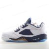 Billige Sko Nike Air Jordan 5 Retro ‘Hvidguld Navy’ 819171-135