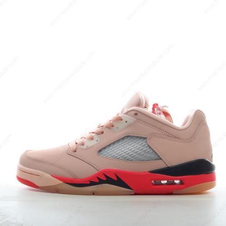 Billige Sko Nike Air Jordan 5 Retro ‘Pink Grå Rød’ DA8016-806