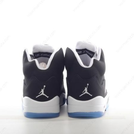 Billige Sko Nike Air Jordan 5 Retro ‘Sort Grå Blå’ 136027-035