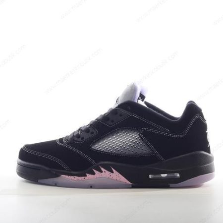 Billige Sko Nike Air Jordan 5 Retro ‘Sort Hvid Pink’ DX4355-015