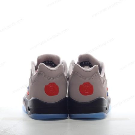 Billige Sko Nike Air Jordan 5 Retro x Paris Saint Germain ‘Sort Brun Blå’ DX6325-204