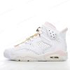 Billige Sko Nike Air Jordan 6 Retro ‘Guld Pink Hvid’ DH9696-100