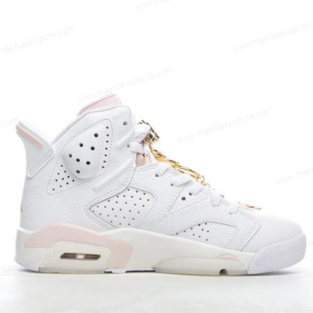 Billige Sko Nike Air Jordan 6 Retro ‘Guld Pink Hvid’ DH9696-100