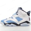 Billige Sko Nike Air Jordan 6 Retro ‘Hvid Blå Sort’ CT8529-410