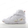 Billige Sko Nike Air Jordan 8 Retro ‘Hvid’ AA1239-135