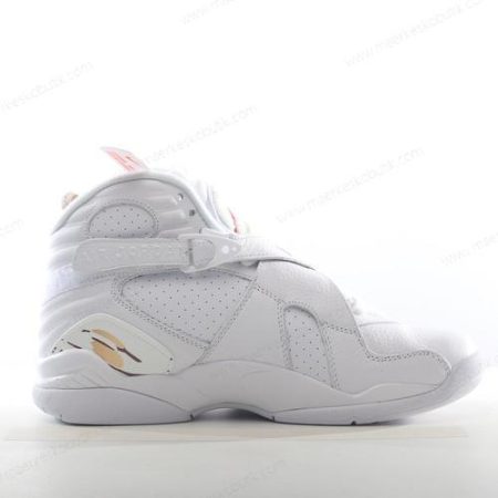 Billige Sko Nike Air Jordan 8 Retro ‘Hvid’ AA1239-135