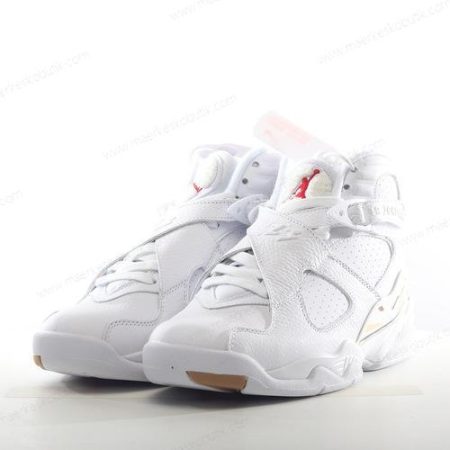 Billige Sko Nike Air Jordan 8 Retro ‘Hvid’ AA1239-135