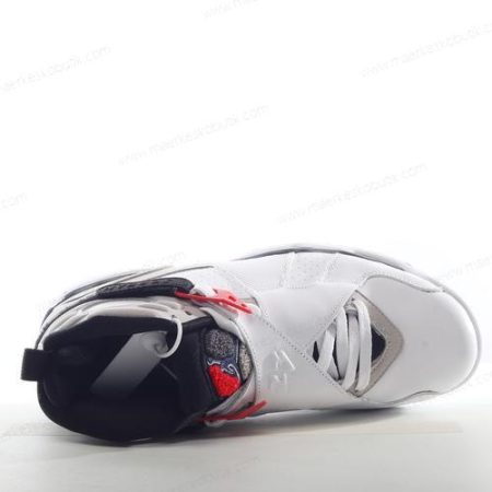 Billige Sko Nike Air Jordan 8 Retro ‘Hvid Sort Rød’ 305381-103