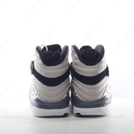 Billige Sko Nike Air Jordan 8 Retro ‘Hvid Sort Rød’ 305381-103